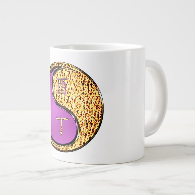 Fire Rooster Giant Coffee Mug (Front Right)
