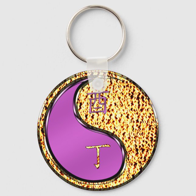 Fire Rooster Keychain (Front)