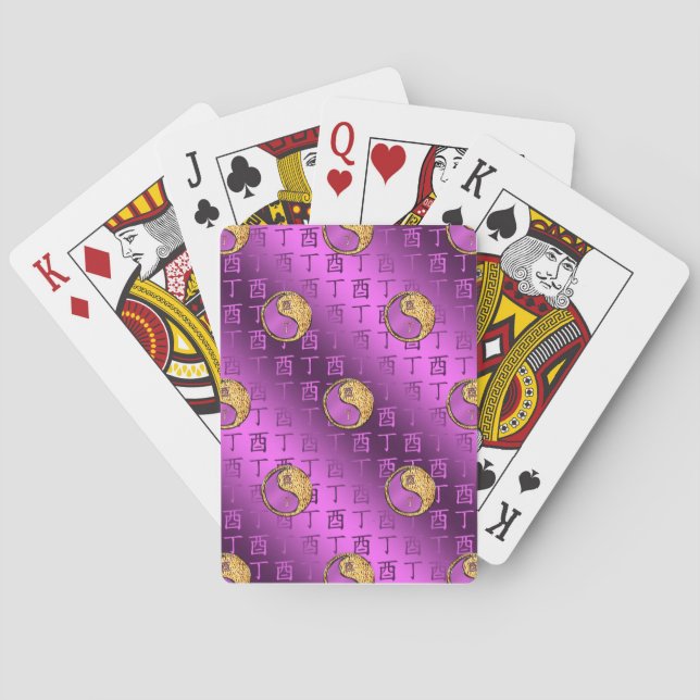 Fire Rooster Poker Cards (Back)