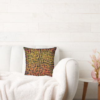 Fire Roots   Throw Pillow