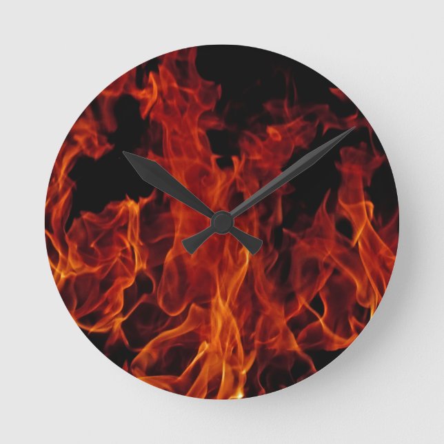 Fire Round Clock (Front)