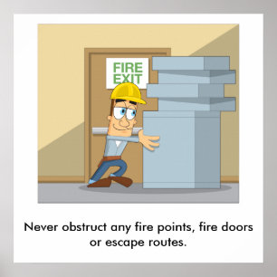 Fire Safety 03 Poster