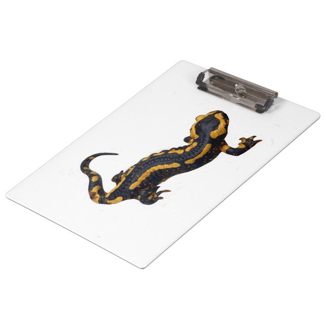 Fire Salamander Clipboard (Angled)