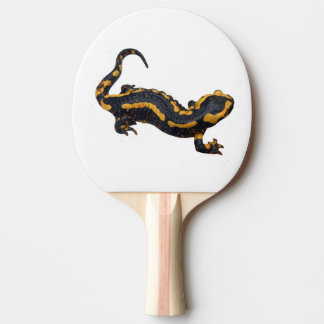Fire Salamander Ping Pong Bat Paddle