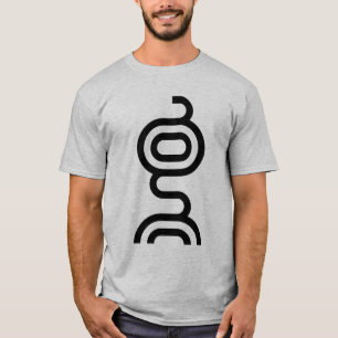 Fire Serpent Reiki Symbol Like Letter G T-Shirt