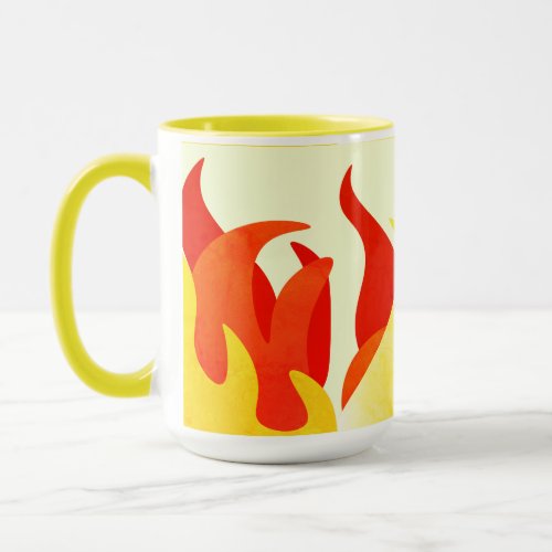 FIRE SIDE_ mug