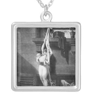 Fire Silver Plated Necklace