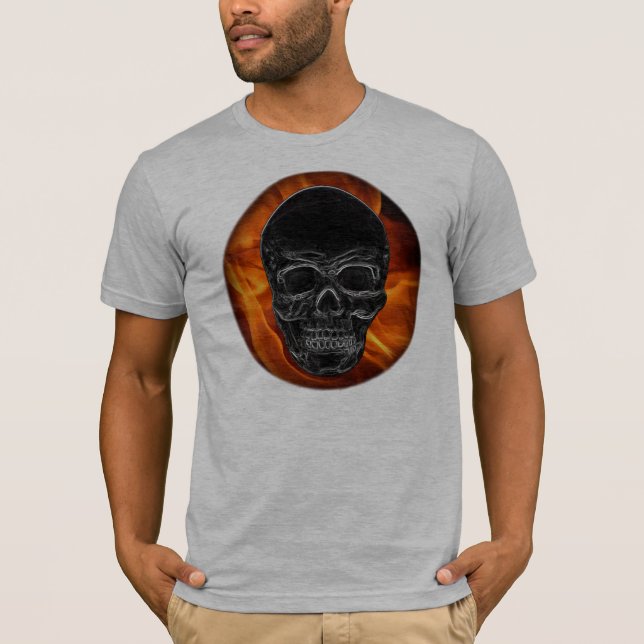 Fire Skull T-Shirt (Front)