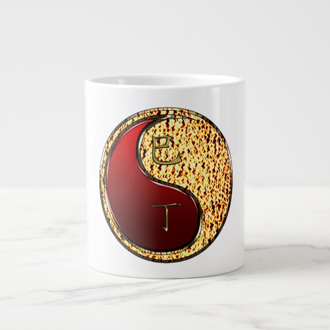 Fire Snake Giant Coffee Mug (Front)