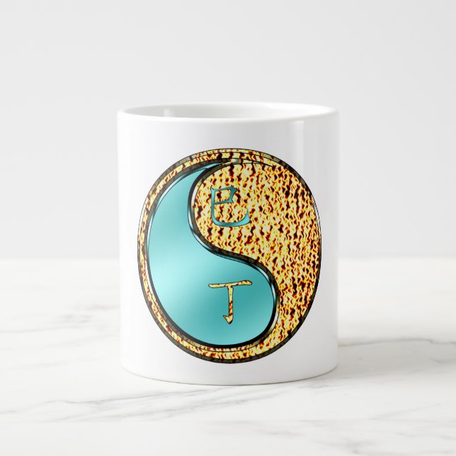 Fire Snake Giant Coffee Mug (Front)