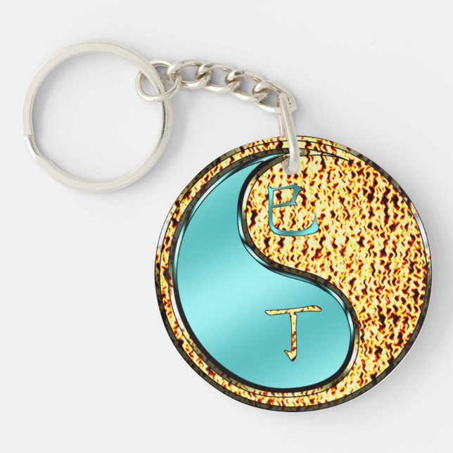 Fire Snake Keychain (Front)