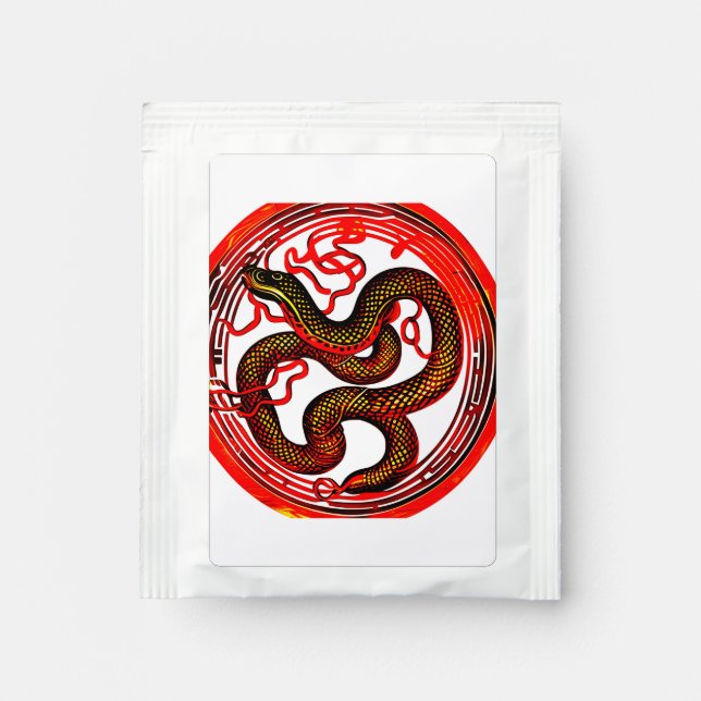 Fire Snake  Tea Bag Drink Mix (Front)