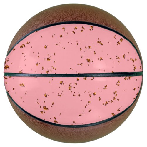Fire Sparks Overlay Your Photo Blus Pink Basketball