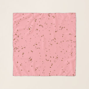 Fire Sparks Overlay Your Photo Blush Pink Scarf