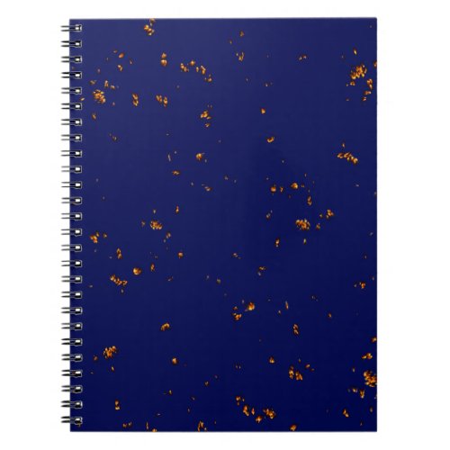 Fire Sparks Overlay Your Photo Bonfire Ashes Blue Notebook