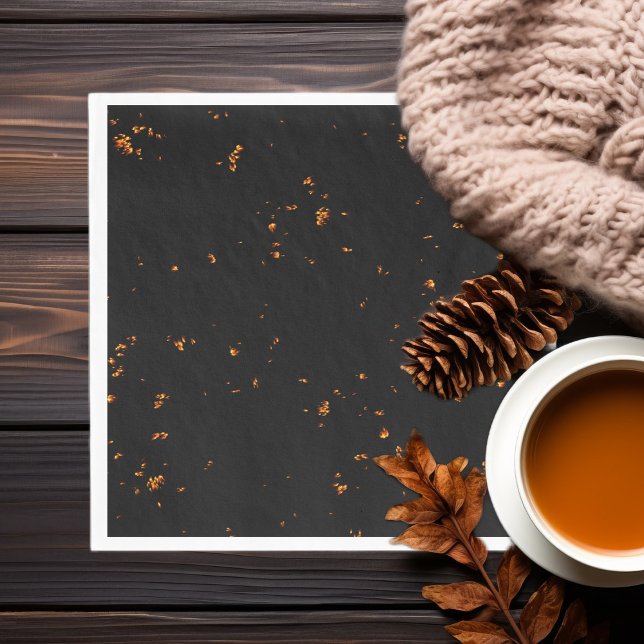 Fire Sparks Overlay Your Photo Burning Ashes Black Napkins (Creator Uploaded)