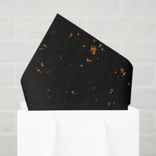 Fire Sparks Overlay Your Photo Burning Ashes Black Tissue Paper