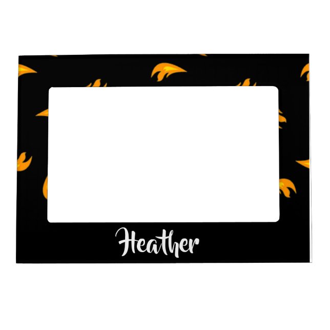 Fire sparks pattern magnetic frame (Front)