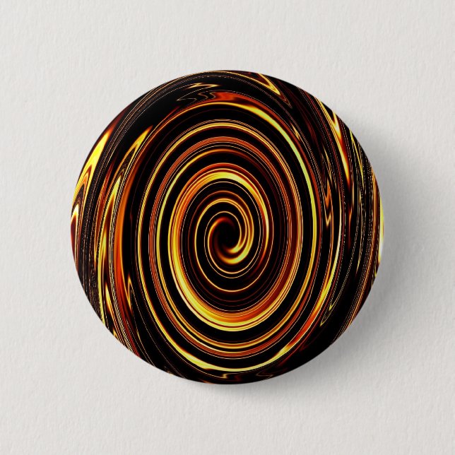 Fire Spiral - II Pinback Button (Front)