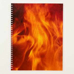 Fire Spiral Notebook