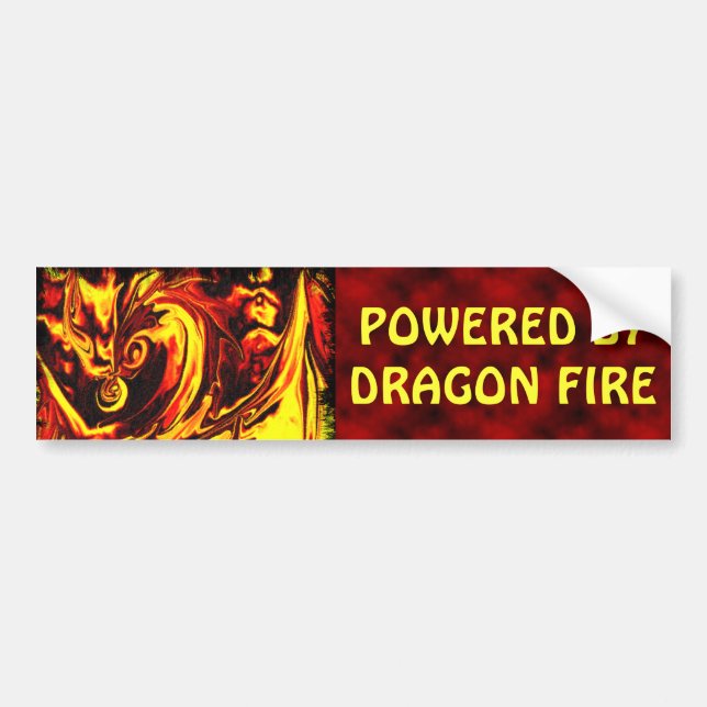Fire Spirit Bumper Sticker (Front)