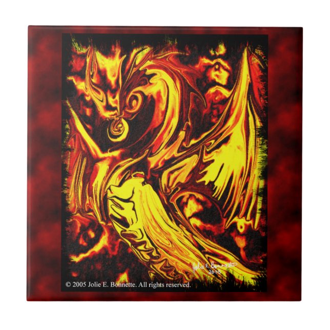 Fire Spirit Tile (Front)