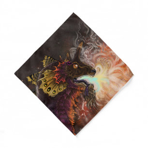 Fire Spitter Dragon Bandana