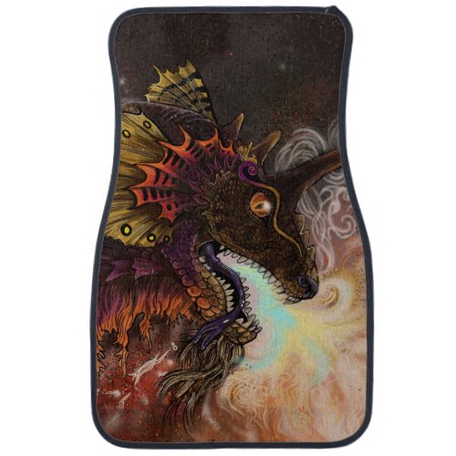 Fire Spitter Dragon  Car Floor Mat