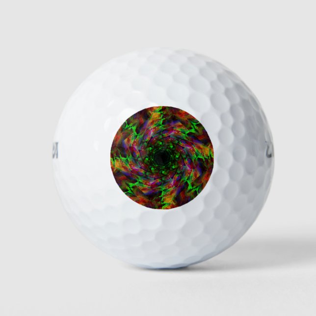 fire spray 2 golf balls (Front)
