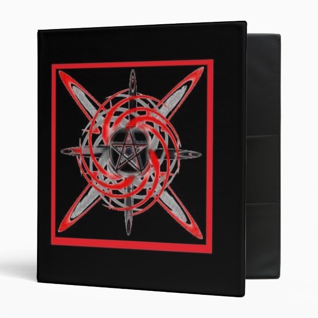 Fire Star 3 Ring Binder (Front/Inside)