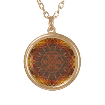 Fire Star Custom Necklace by MaKaysProductions at Zazzle