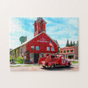 Fire Station Colorado. Jigsaw Puzzle