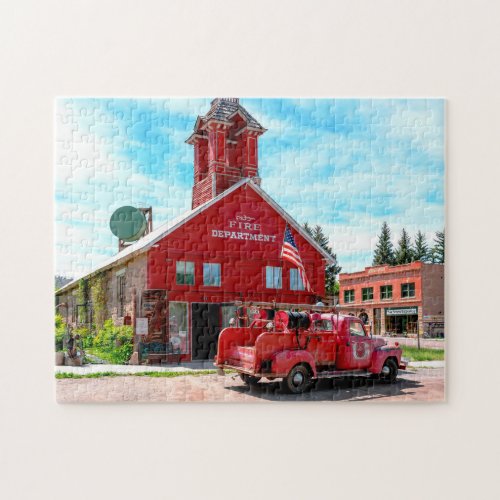 Fire Station Colorado Jigsaw Puzzle