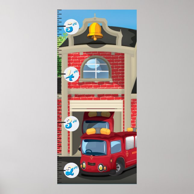 Fire Station Growth Chart (Front)