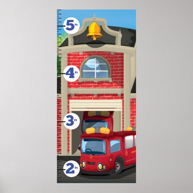 Fire Station Growth Chart (Front)