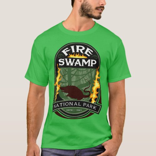 Fire Swamp National Park T_Shirt