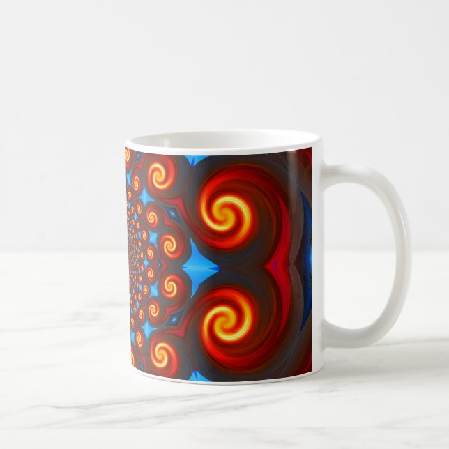 Fire Swirl Mug (Right)