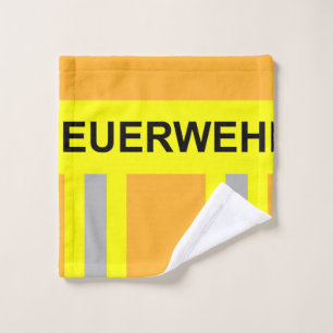 fire symbol uniform sand wash cloth
