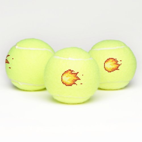 Fire Tennis Balls