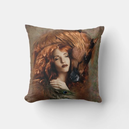 FIRE _ Throw Pillow