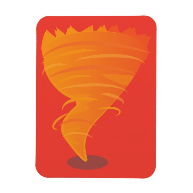 Fire Tornado Magnet (Vertical)