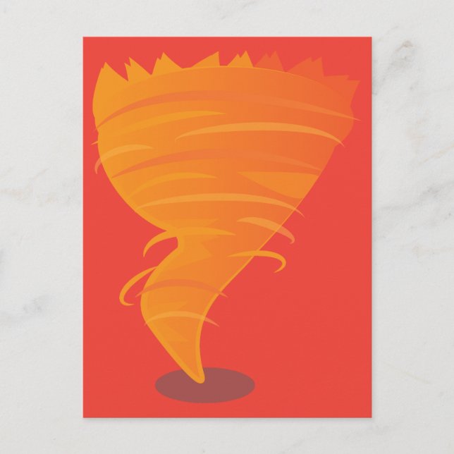 Fire Tornado Postcard (Front)