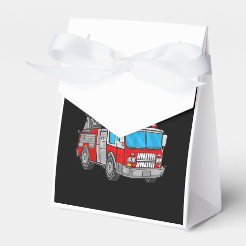 Fire Truck 3 Year Old Firefighter 3rd Birthday Favor Boxes