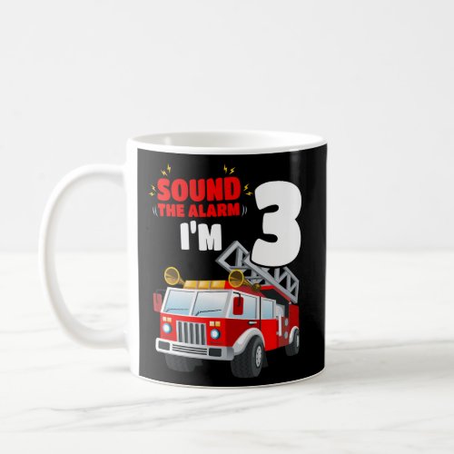 Fire Truck 3Rd 3 Firefighter Coffee Mug