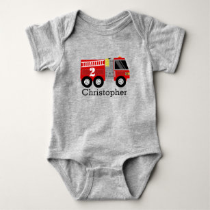 firefighter baby clothes