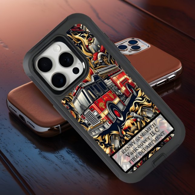 Fire Truck Blaze iPhone 15 Pro Case (Creator Uploaded)
