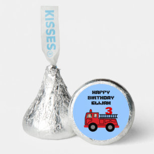 Fire Truck Boy's Birthday Hershey®'s Kisses®