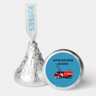 Fire Truck Boy's Birthday Hershey®'s Kisses®
