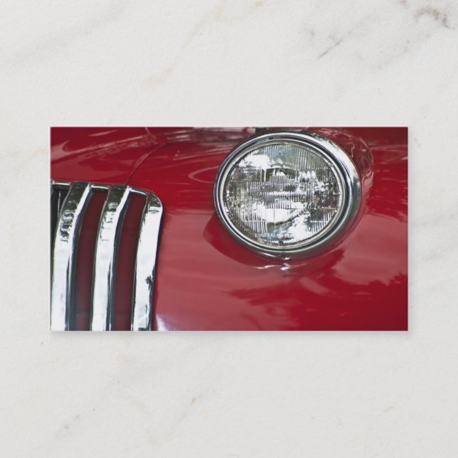 Fire Truck Business Card (Front)