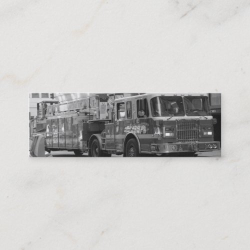 Fire Truck Business Card